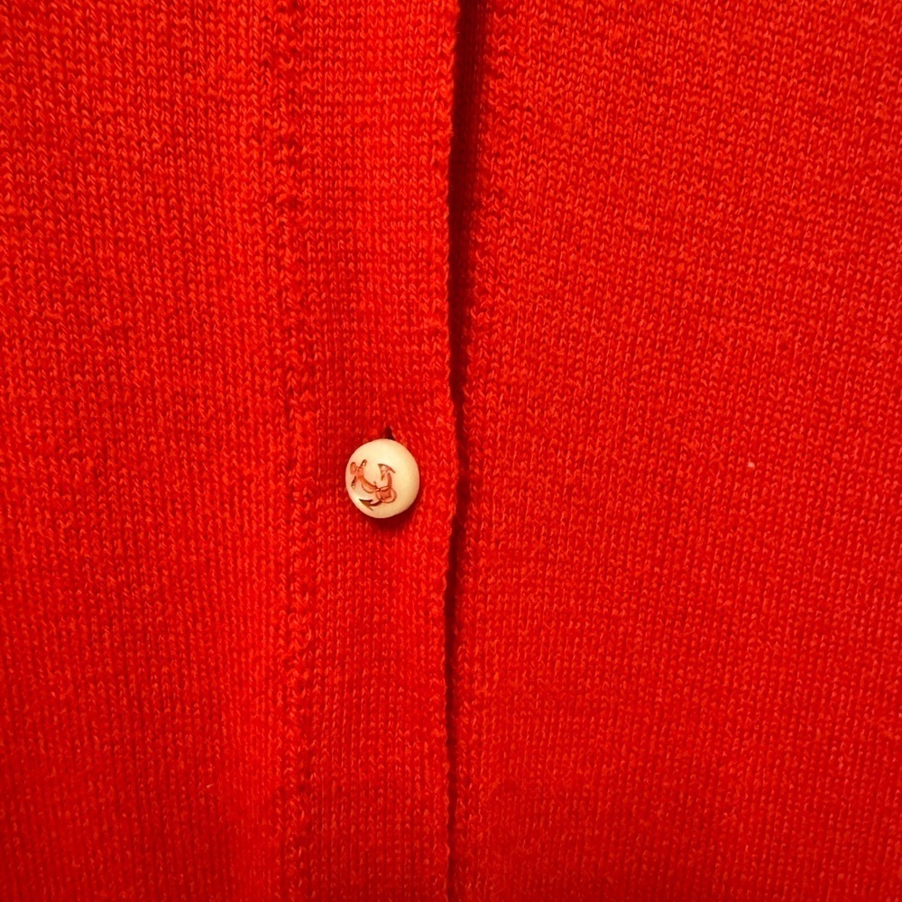 Saint James Nautical Red Cardigan - Picture 6 of 6